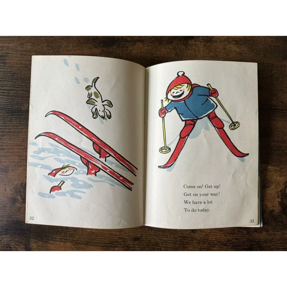 Vintage Snow Hardcover by Roy McKie PD Eastman 1962 Book Club Edition Dr. Seuss